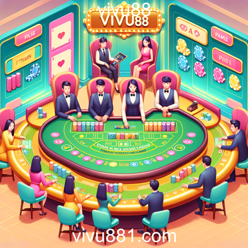 Experiência Imersiva no Cassino Ao Vivo do vivu88